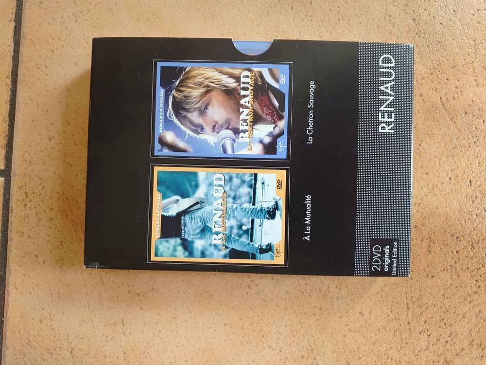 2 DVD concert de Renaud DVD et blu-ray
