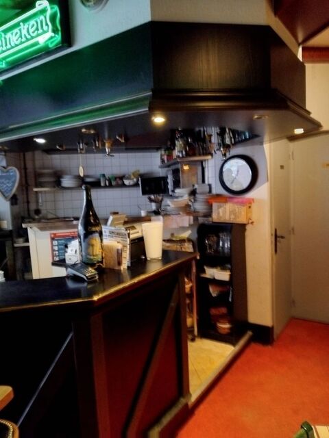 comptoir de bar 3 morceaux 3 tireuse lave verre trois casque 600 35960 Le vivier-sur-mer