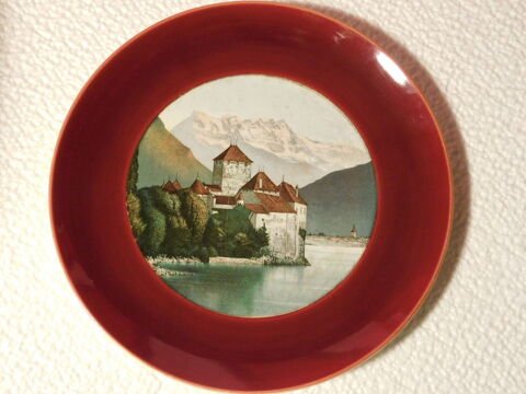   grande assiette murale du chateau de chillon suisse 10 Veyziat (01)