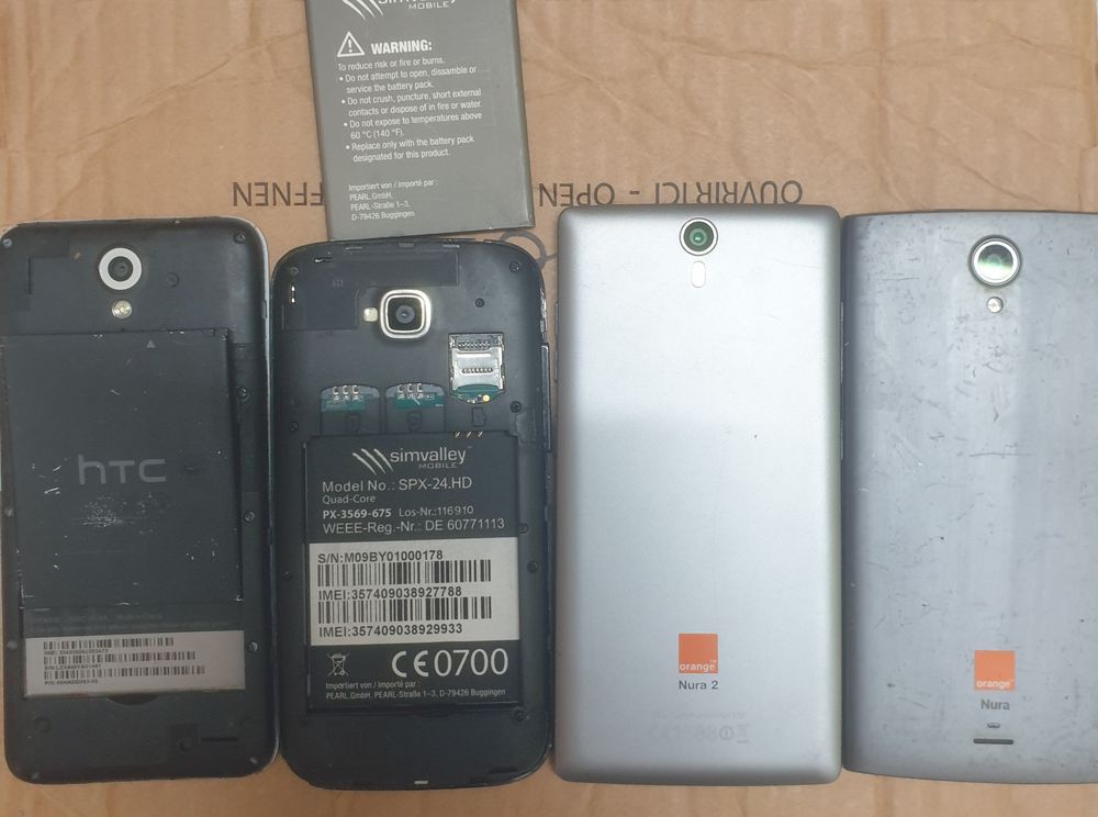 Lot smartphones 3 Téléphones et tablettes
