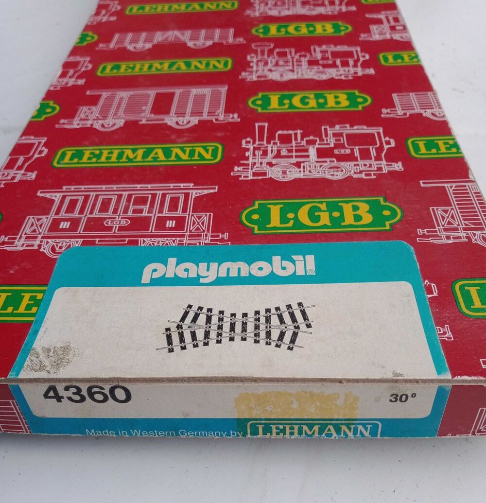 LGB aiguillage pour train Playmobil 