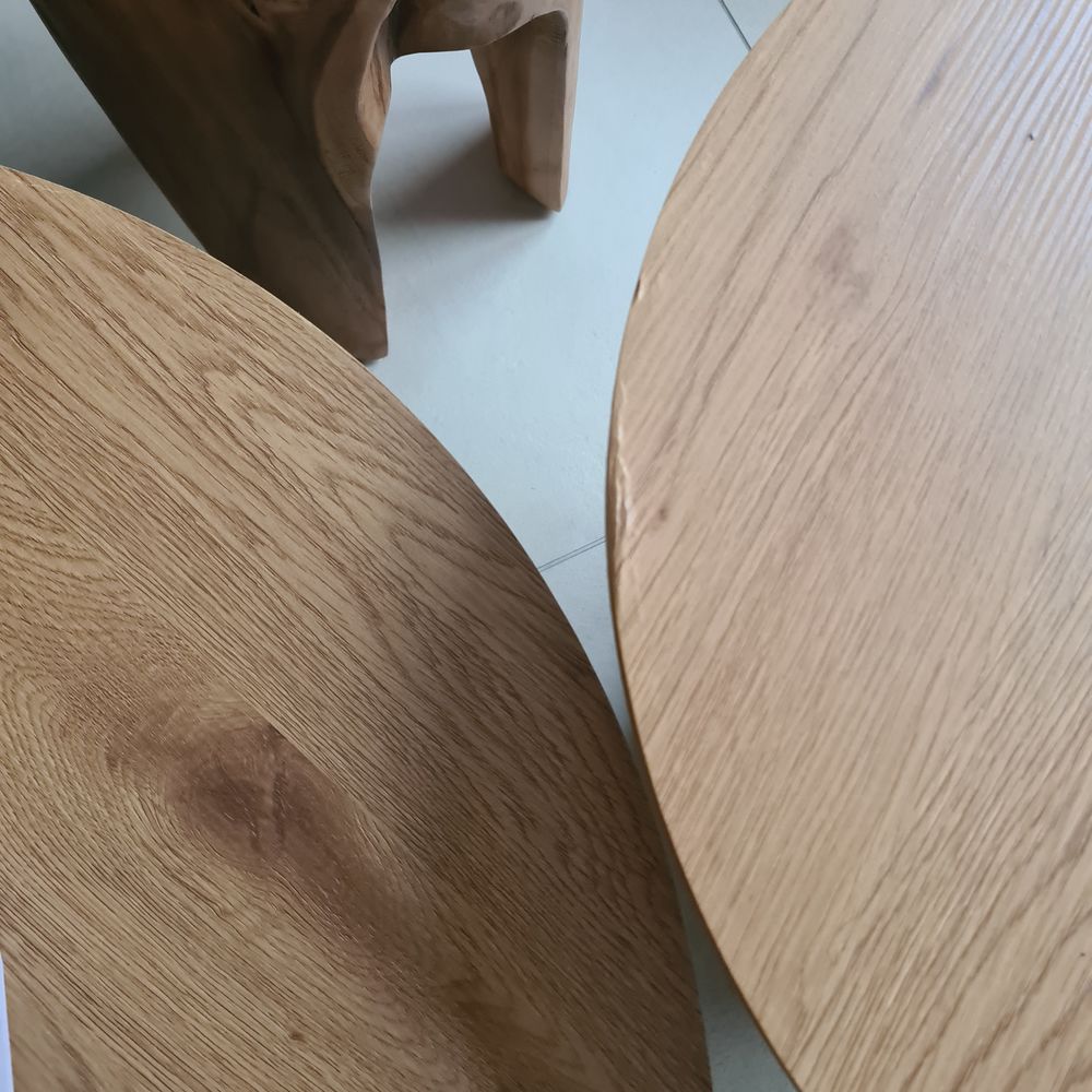 Ensemble Table gigogne 2 pi&egrave;ces Meubles