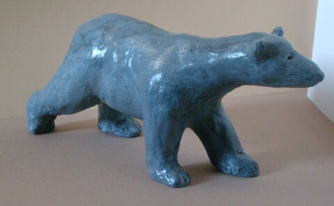 SCULPTURE   OURS 
Ours Grs patin gris clair
39 La Ville-aux-Dames (37)