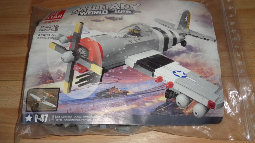 JIE STAR 23046 S&eacute;rie D'avions P-47 Fighter Jeux / jouets