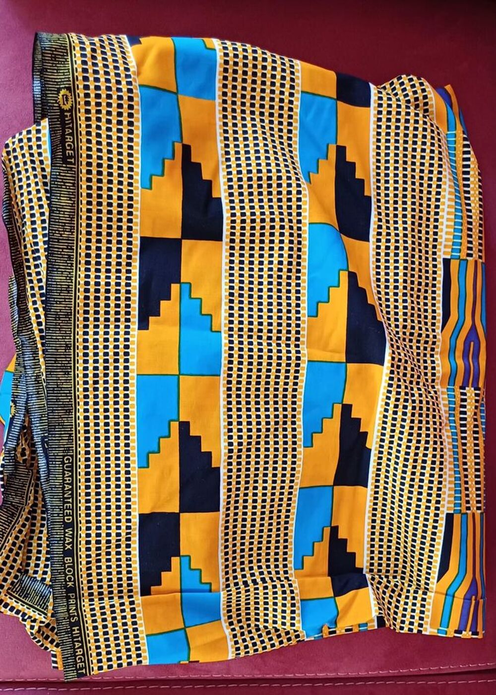 Tissus Wax v&eacute;ritable Vêtements