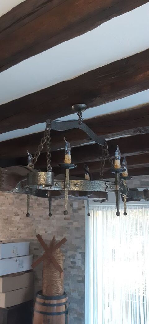 Lustre ancien de  fabrication  artisanale 60 Thouar�-sur-Loire (44)