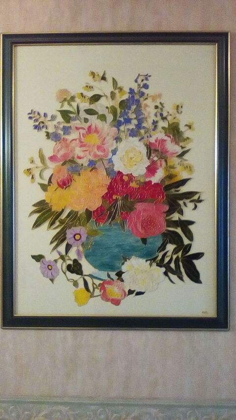 TABLEAU PEINTURE SUR VERRE 40 �pernay (51)