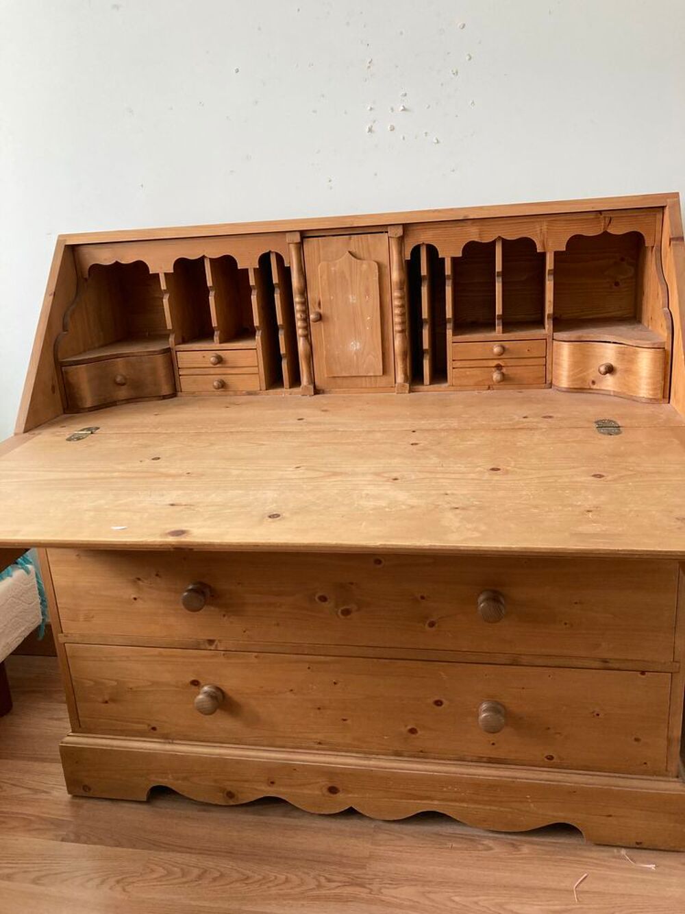 Bureau en bois clair Meubles