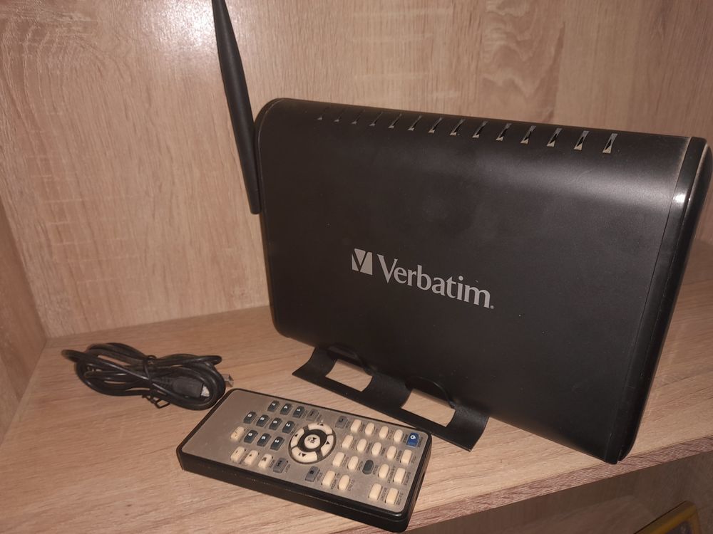 Disque dur multim&eacute;dia VERBATIM " M&eacute;diaStation Pro " 500 Go Photos/Video/TV