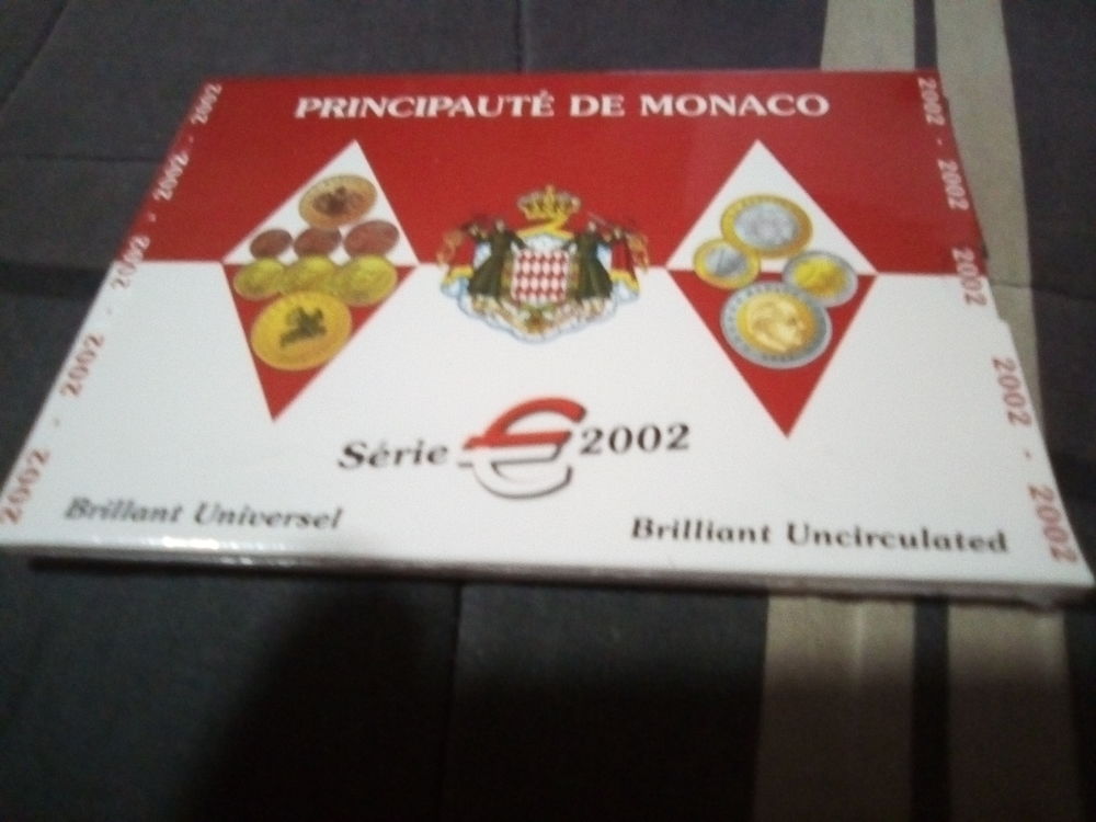 COFFRET BU MONACO 2002 