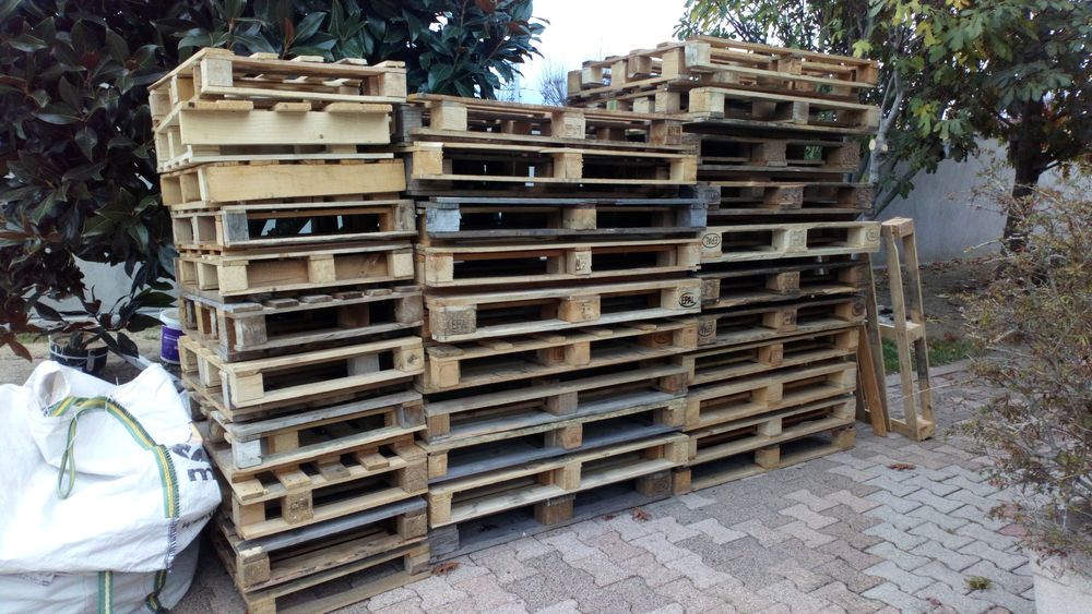 Palettes en bois Bricolage