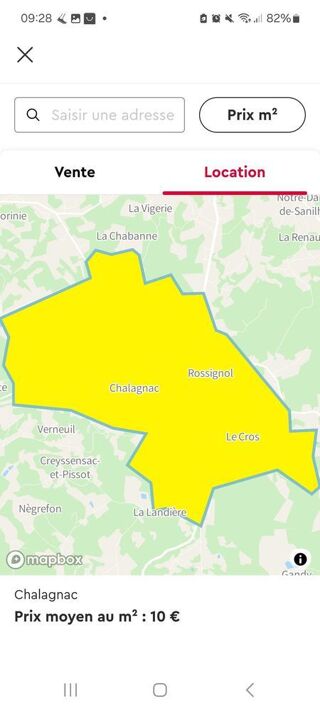  Terrain � vendre 8000 m� P�rigueux