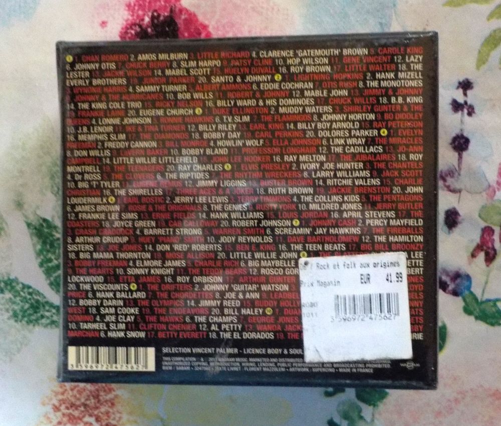 COFFRET ROCK &amp; FOLK La naissance du Rock en 10 CD Neuf Audio et hifi