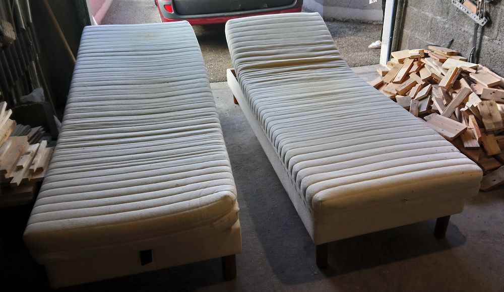 lits 70x190 deux unit&eacute;s Meubles