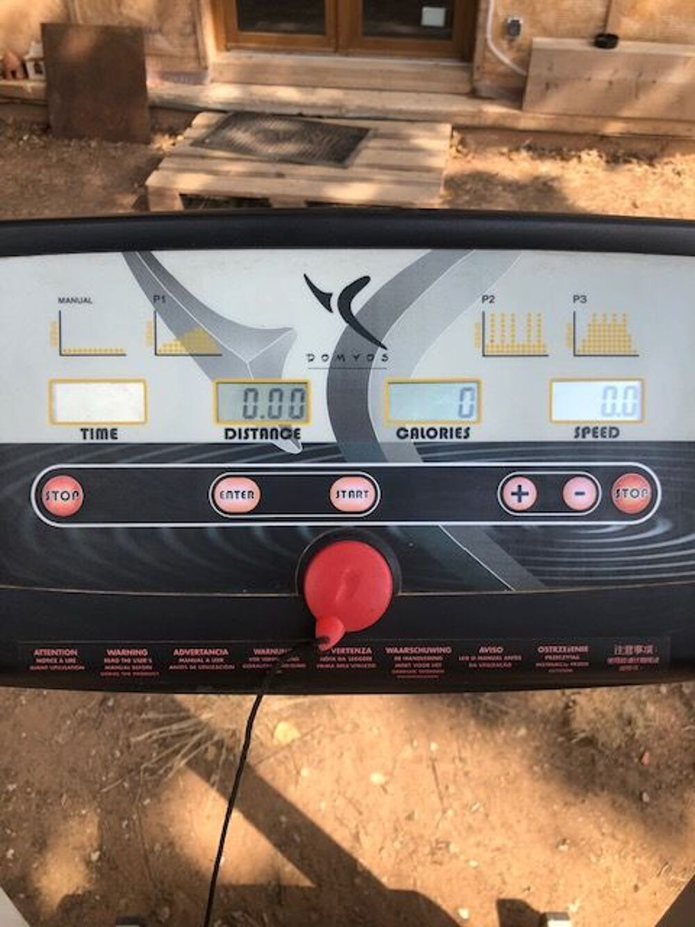 Tapis de marche Domyos TC530 Sports