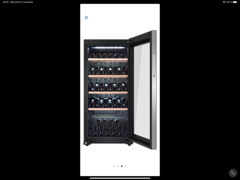 Cave  vin de vieillissement HAIER 105 bouteilles 400 Paris 1 (75)
