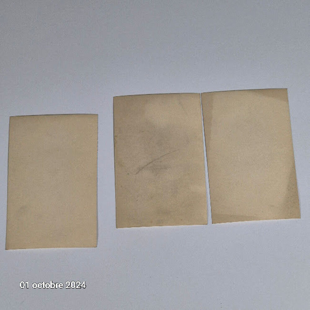 Lot de 3 photos de portraits originales et anciennes 