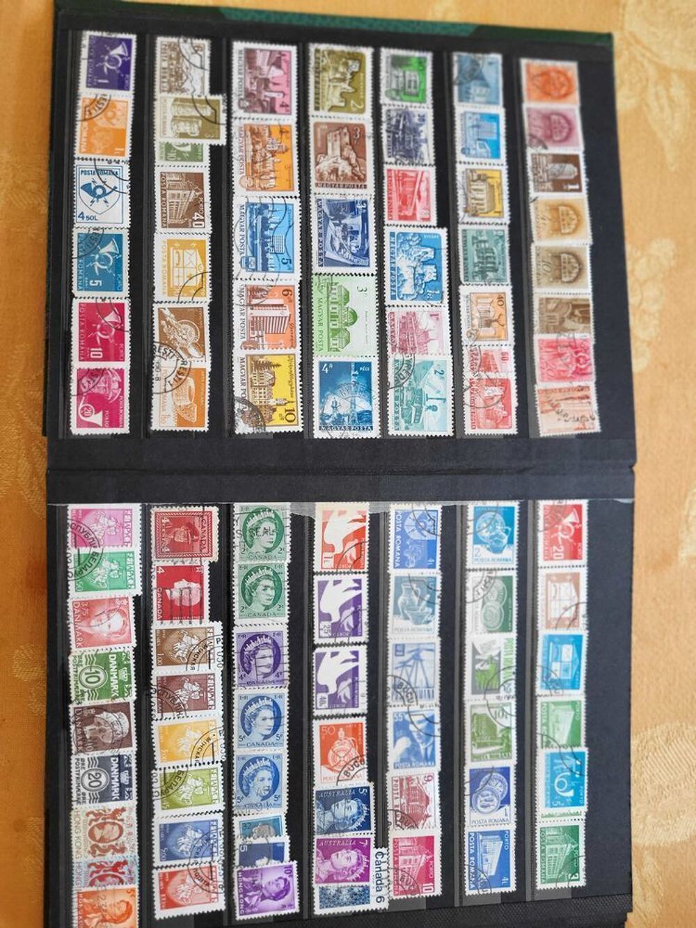 Collection de Timbres poste de France Europe et &agrave;‰trangers 