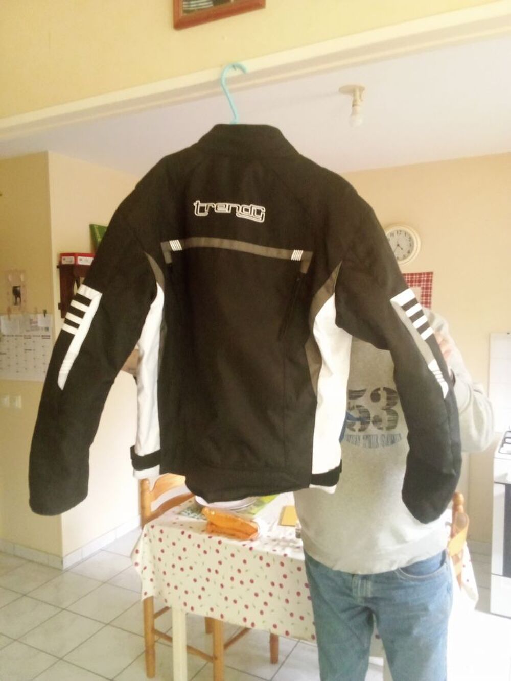 Blouson moto de taille 2XL Vêtements