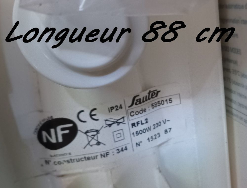 4 radiateurs &eacute;lectriques Bricolage