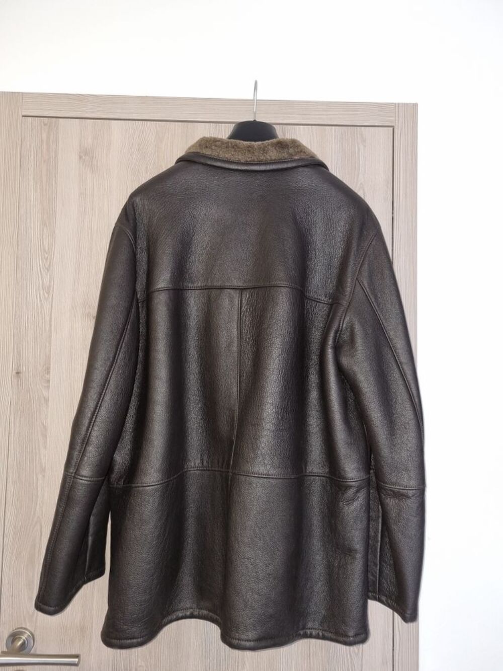 Manteau cuir Vêtements