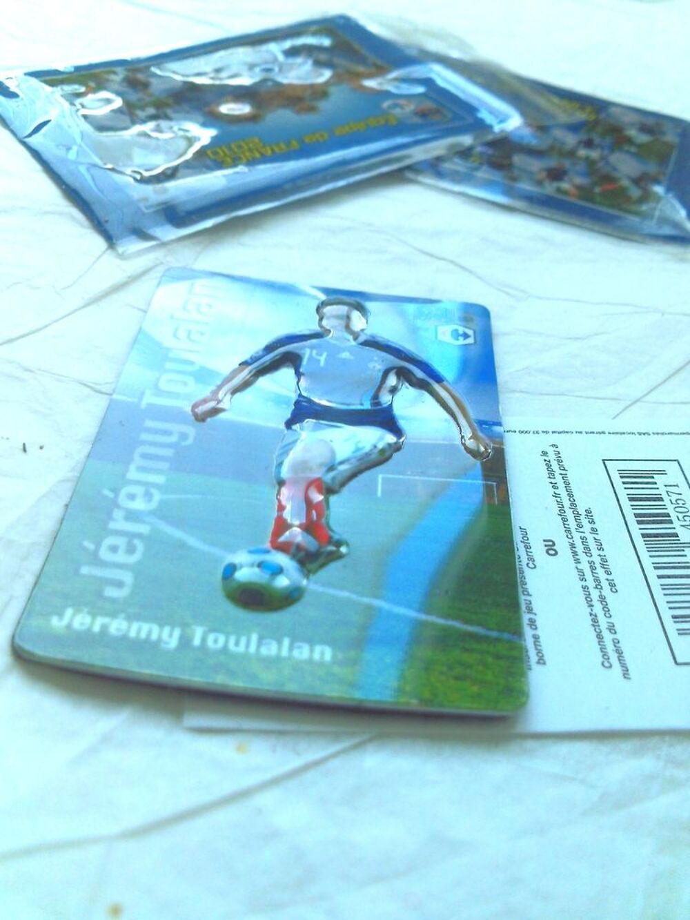 2 magnets "foot" Jeux / jouets