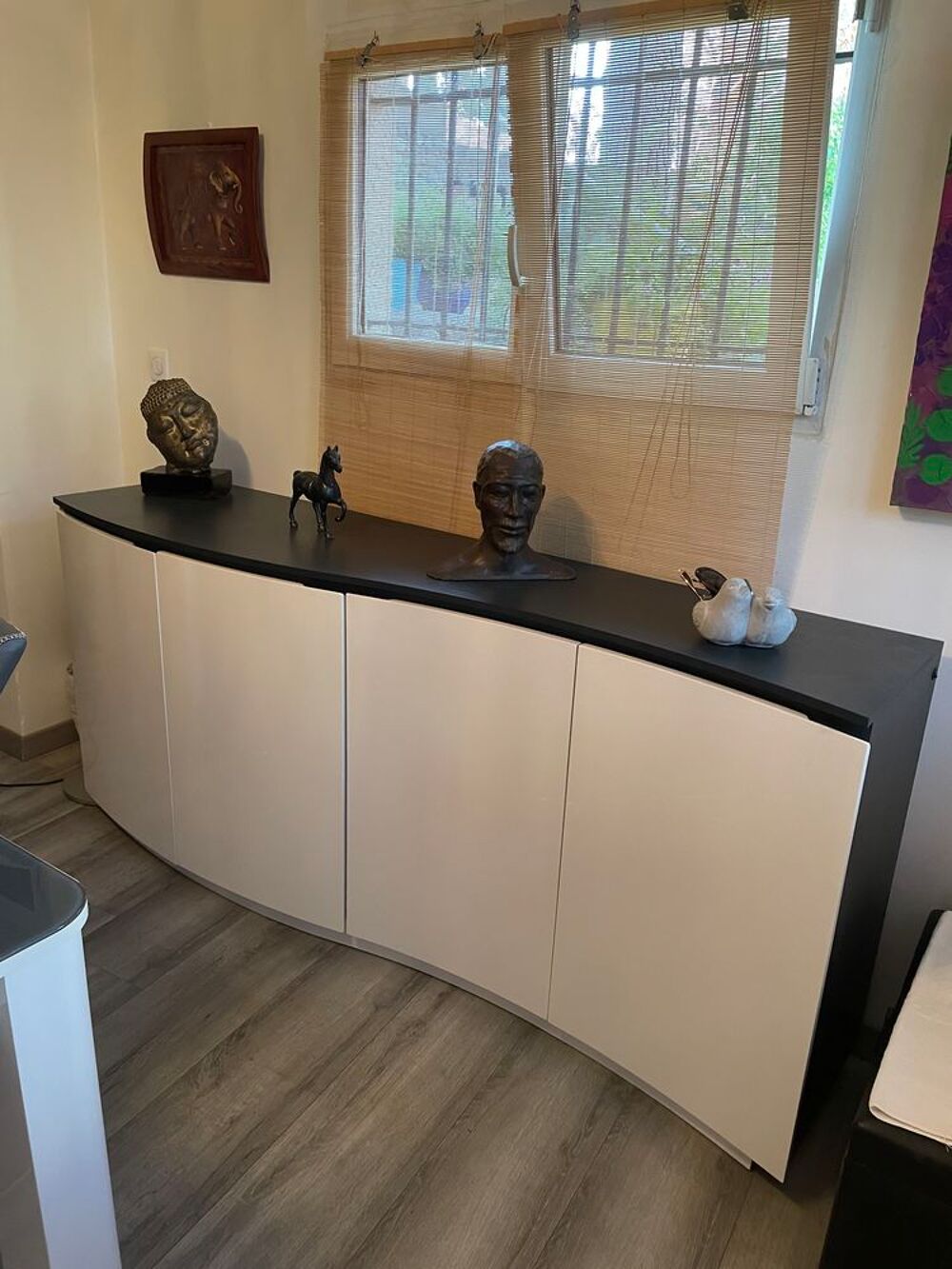 salle &agrave; manger compl&egrave;te buffet table chaises moderne Meubles