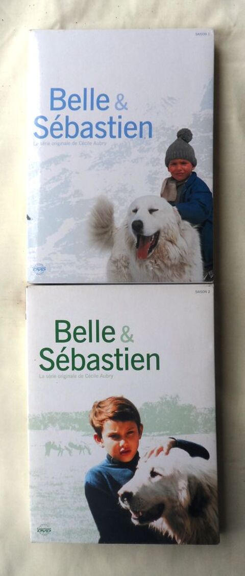 DVD de Belle et Sébastien intégrale des saisons 1 et 2 6 DVD 12 Castries (34)