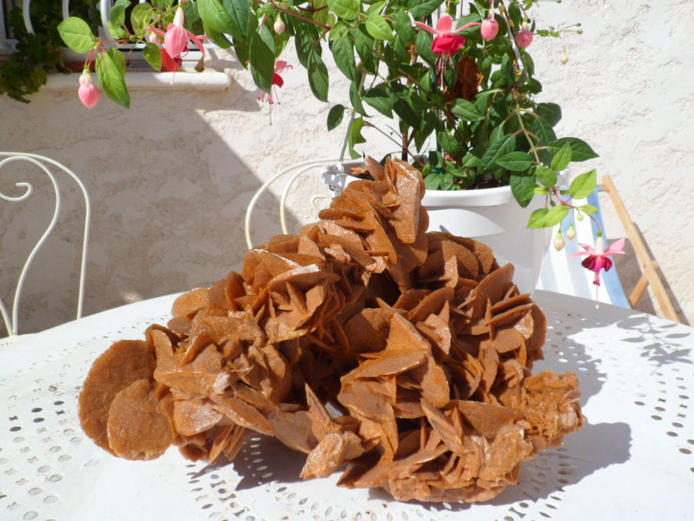 Superbe ROSE des SABLES 8 KGS! Décoration