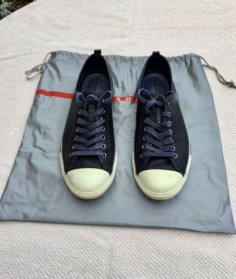 Baskets PRADA authentiques Bleues Marine,42,tat neuf 120 L'Isle-Jourdain (32)