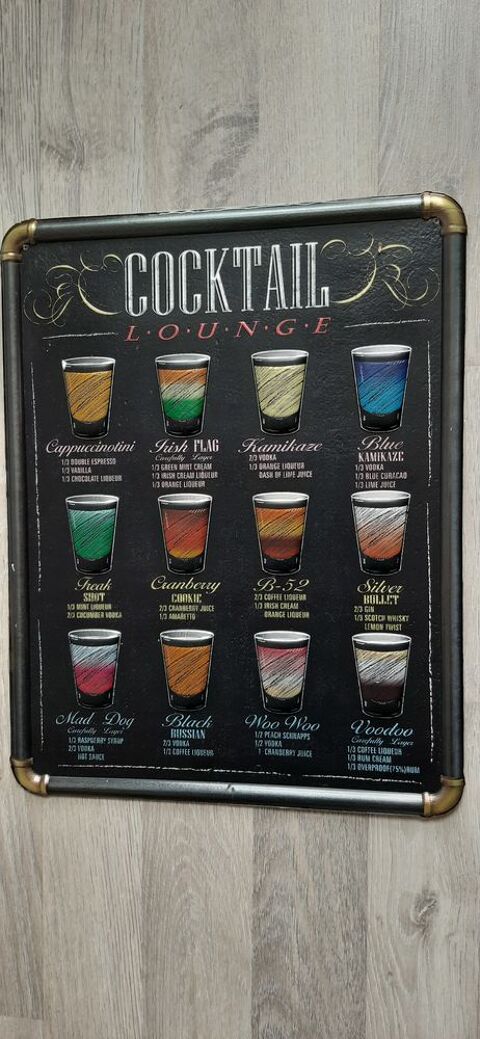 D�coration Murale Vintage Cocktail Lounge 
Marlenheim (67)