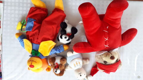 Lot de 5 peluches toutes douces Vinay (38)