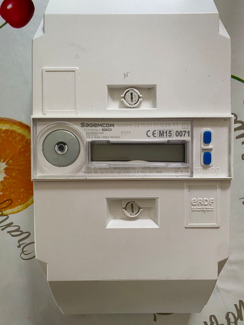 compteur &eacute;lectrique &eacute;lectronique en triphas&eacute; Bricolage