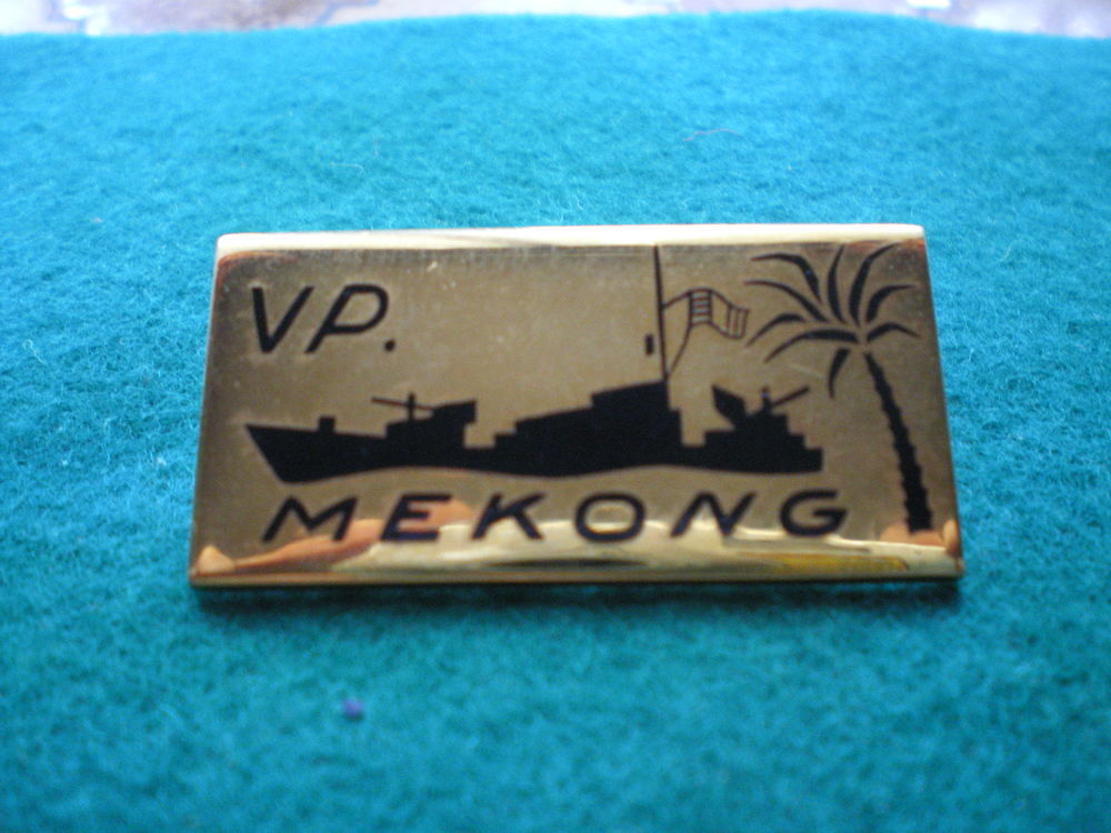 Insigne de Marine - Vedette de port VP M&eacute;kong. 
