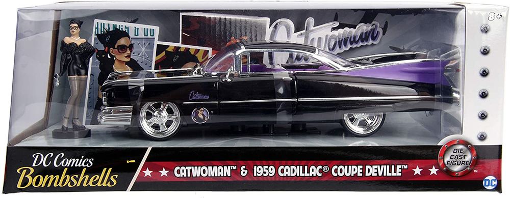 1: 24 1959 Cadillac W/Catwoman Jeux / jouets