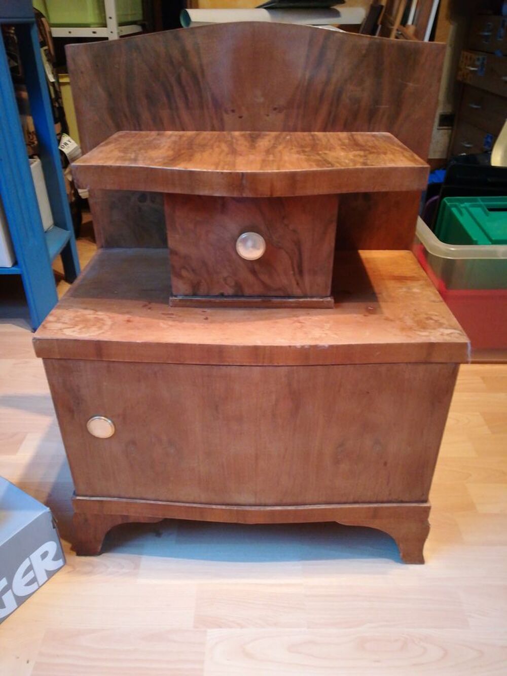 Armoire d &eacute;poque en ronce de noyer style arts deco Meubles