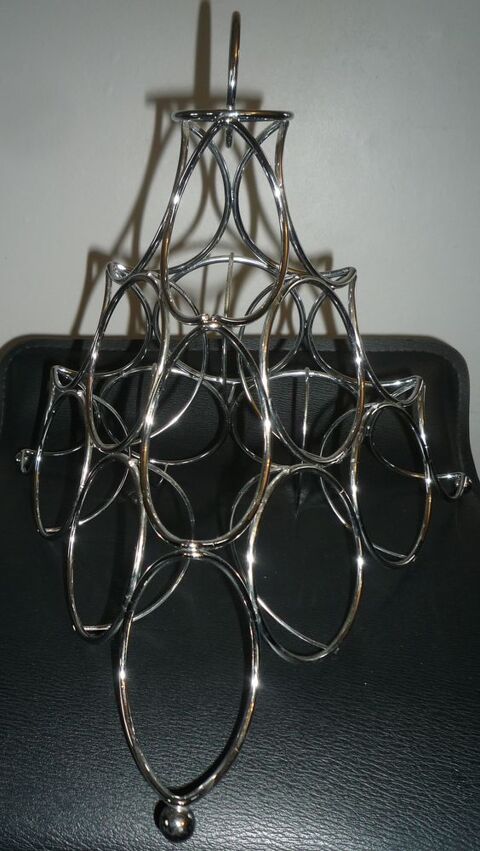 Pyramide Porte Fruits en fil m�tal chrome 6 Dole (39)