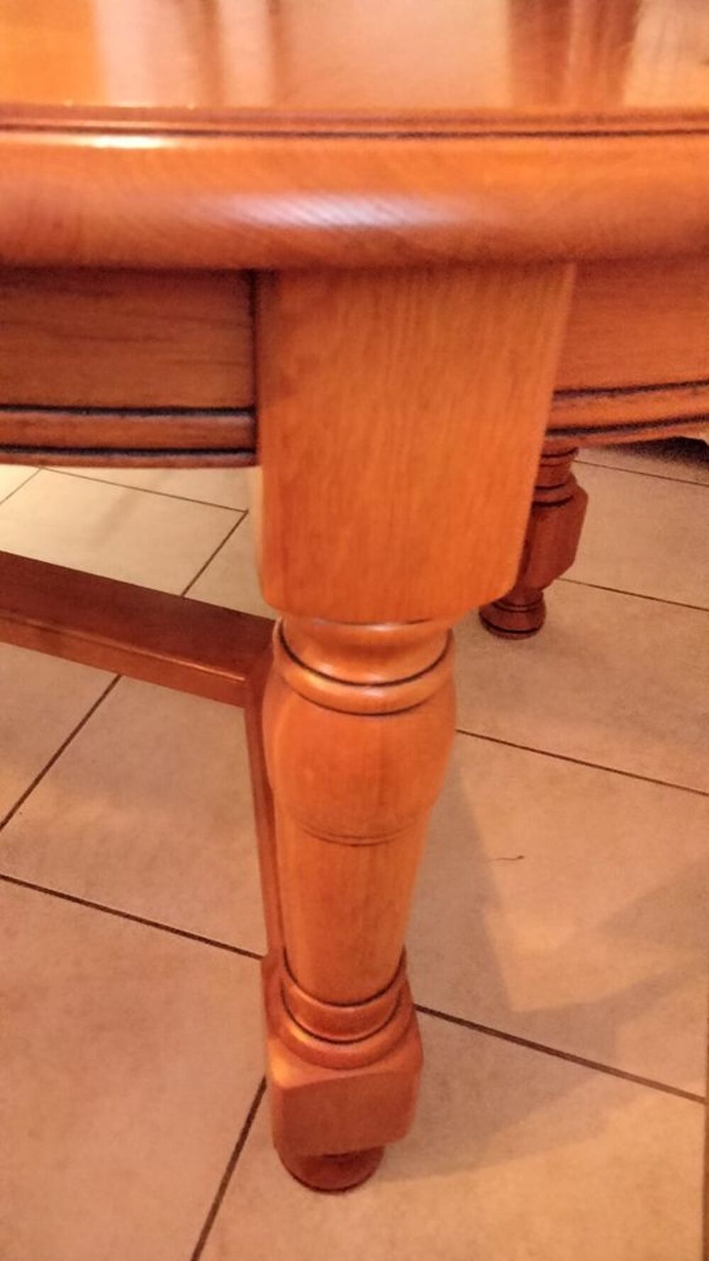 Table OVALE Bois Clair Meubles