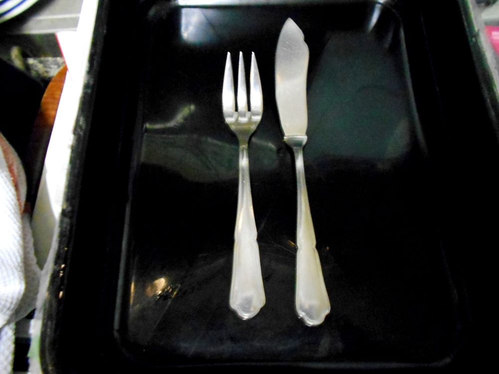couvert &agrave; poisson en inox pro bonne qualit&eacute; (l'unit&eacute;) Décoration