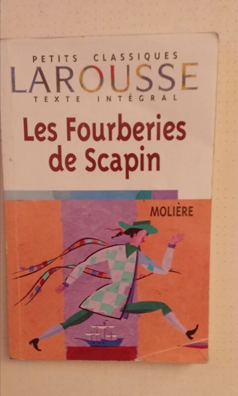 Livre les fourberies de scapin 3 Courbevoie (92)