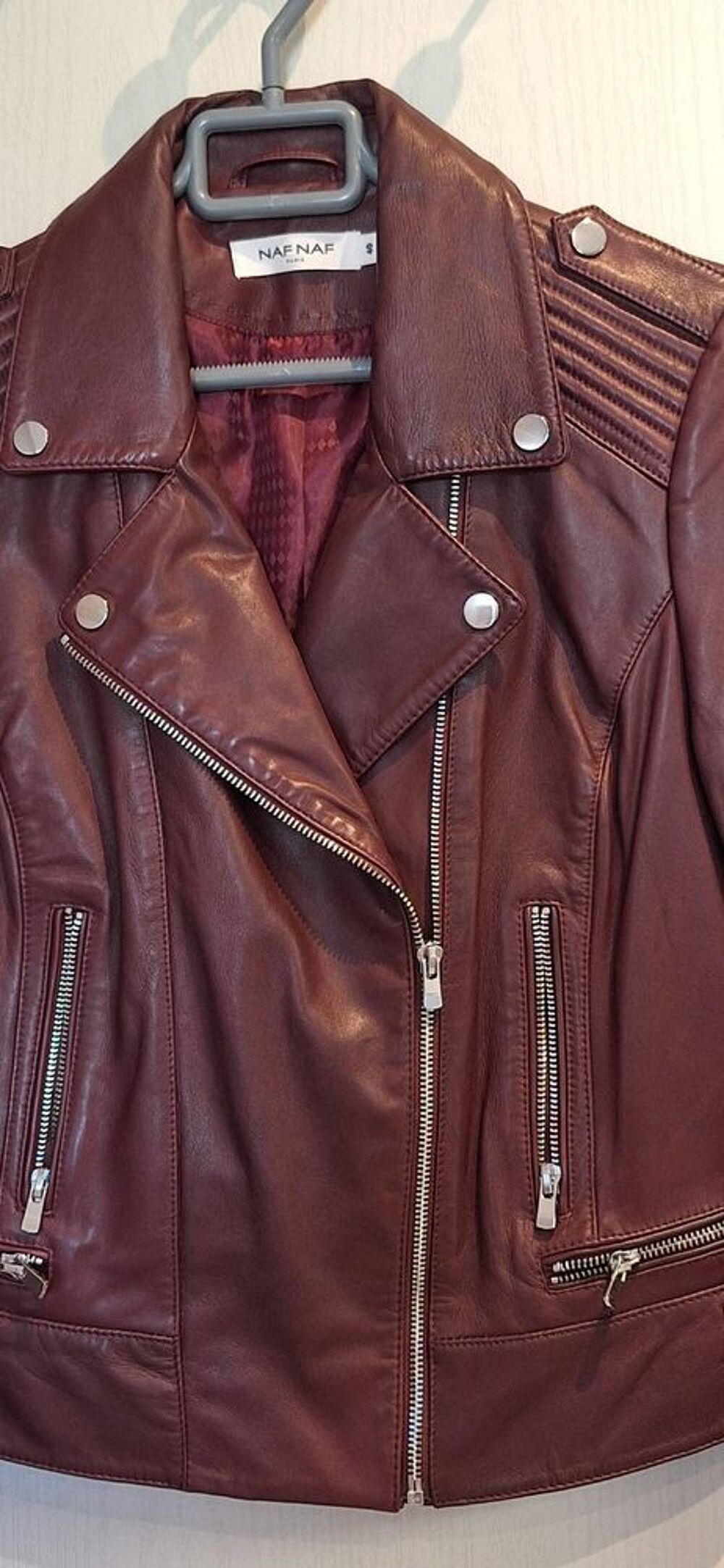 Blouson cuir Vêtements