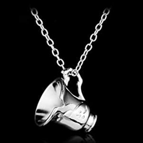 Collier Zip Belle & Bte disney store parc anime srie TV bi 7 Fves (57)