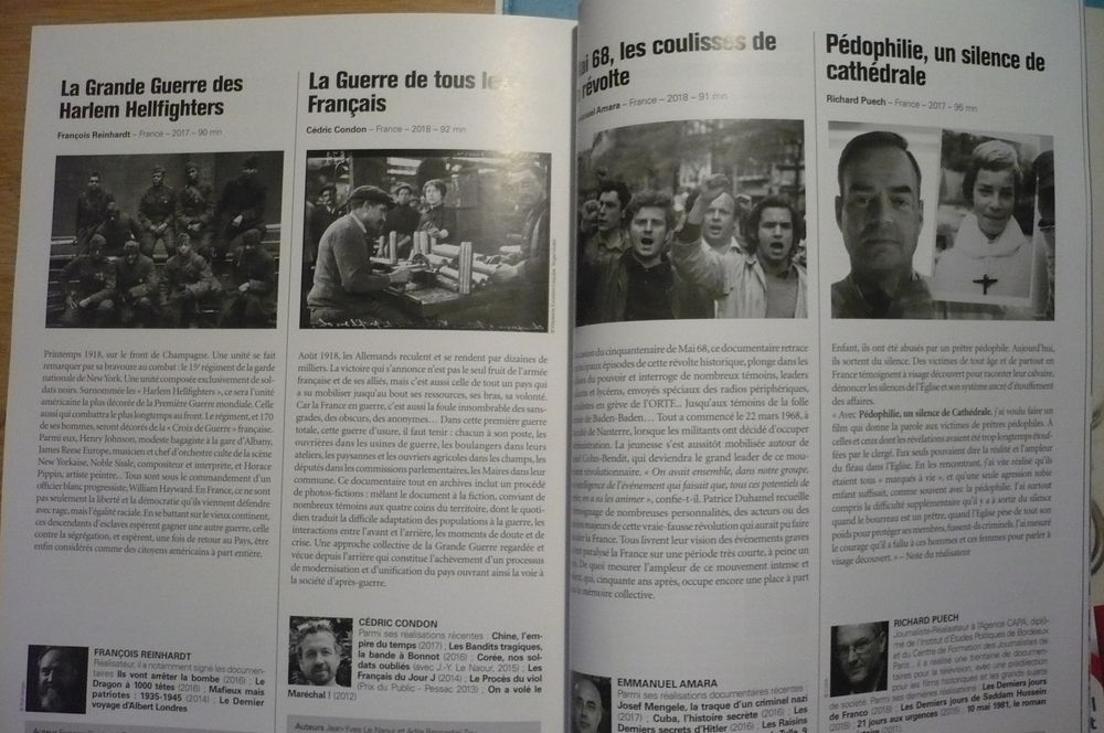 CATALOGUE 29&egrave;me FESTIVAL INTERNATIONALE DU FILM D'HISTOIRE Livres et BD