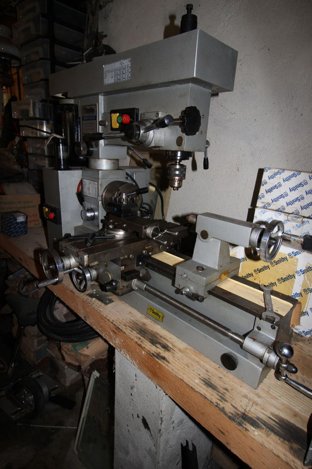 Tour &agrave; m&eacute;taux Bricolage