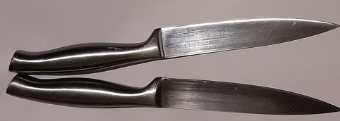2 couteaux à parer tout inox :  10 Pontoise (95)