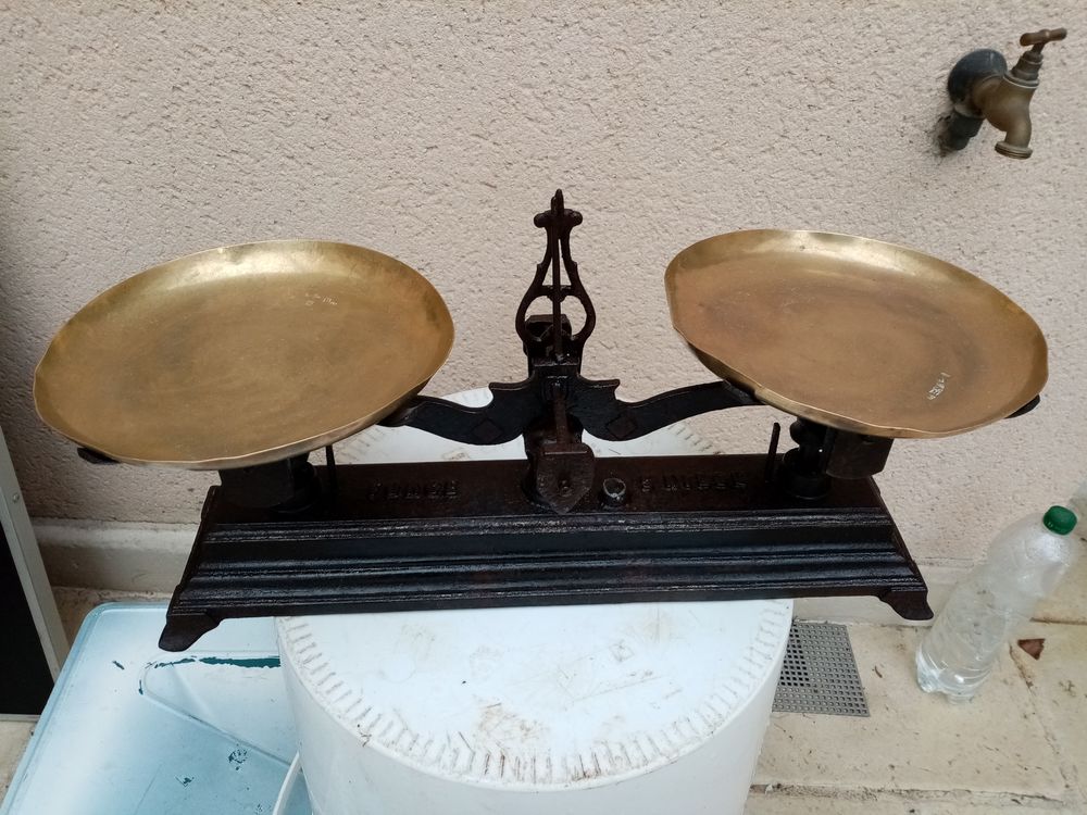  balance ROBERVAL de force de 5kg avec plateaux 