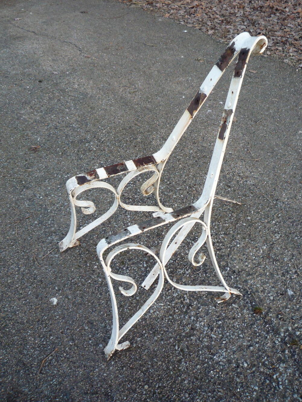 Pieds de banc fer forg&eacute; (GL)
Jardin