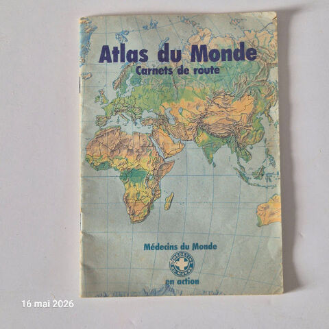 Carnet de route, atlas du monde, médecins du monde en action Aubusson (23)