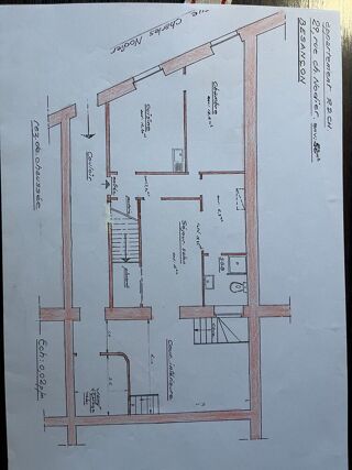  Appartement à louer 2 pièces 53 m² Besançon