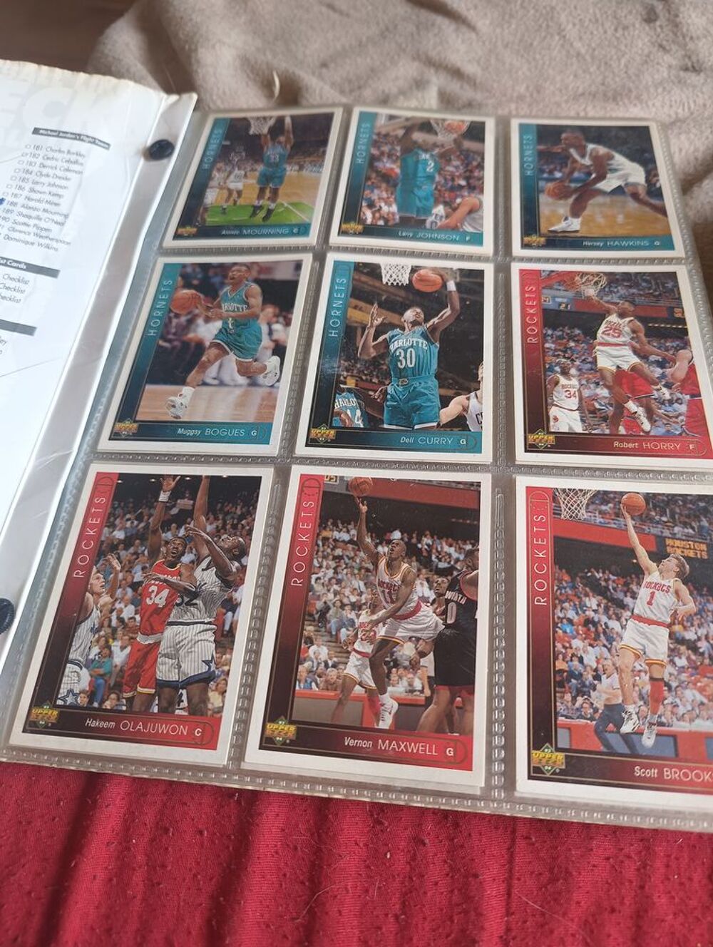 Album carte NBA 1994 upper deck 